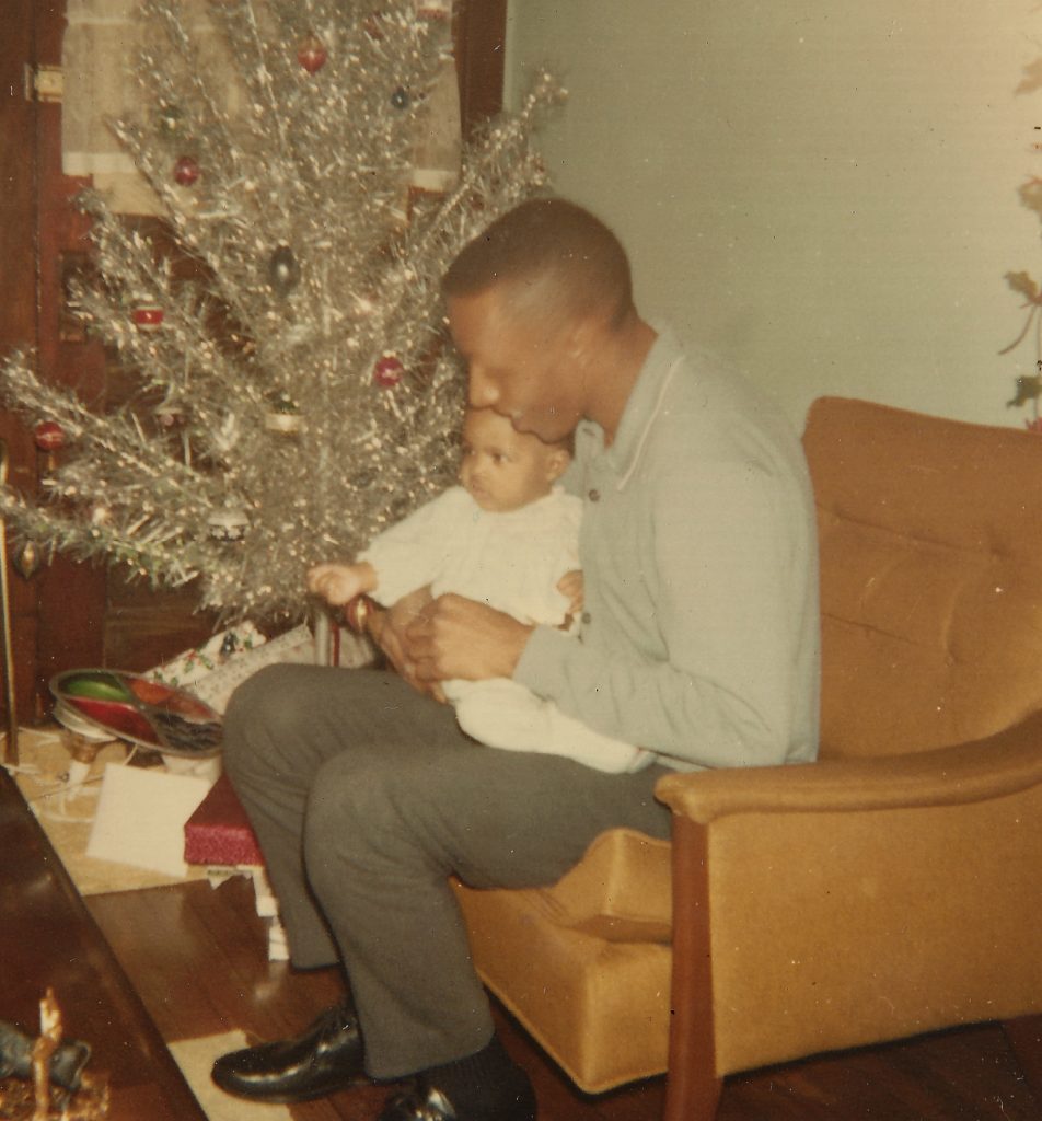 Dad and Me - Christmas 1965